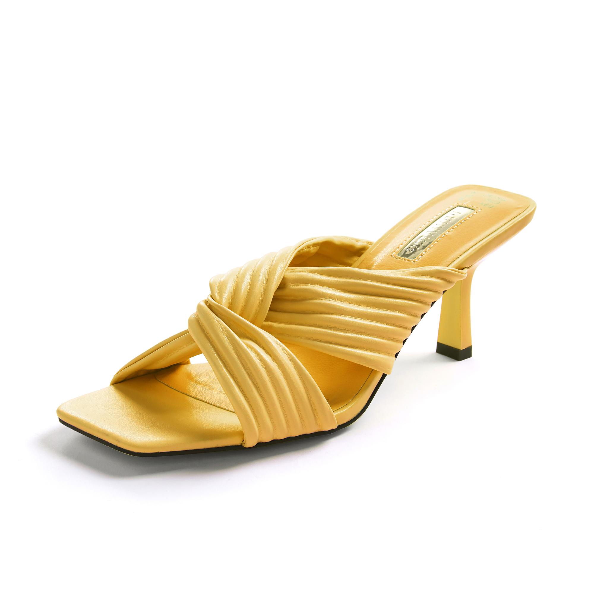 primark yellow sandals