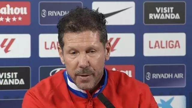 Simeone crítico con que no se disfrute de las goleadas del Atlético de Madrid por culpa de factores externos a lo deportivo.