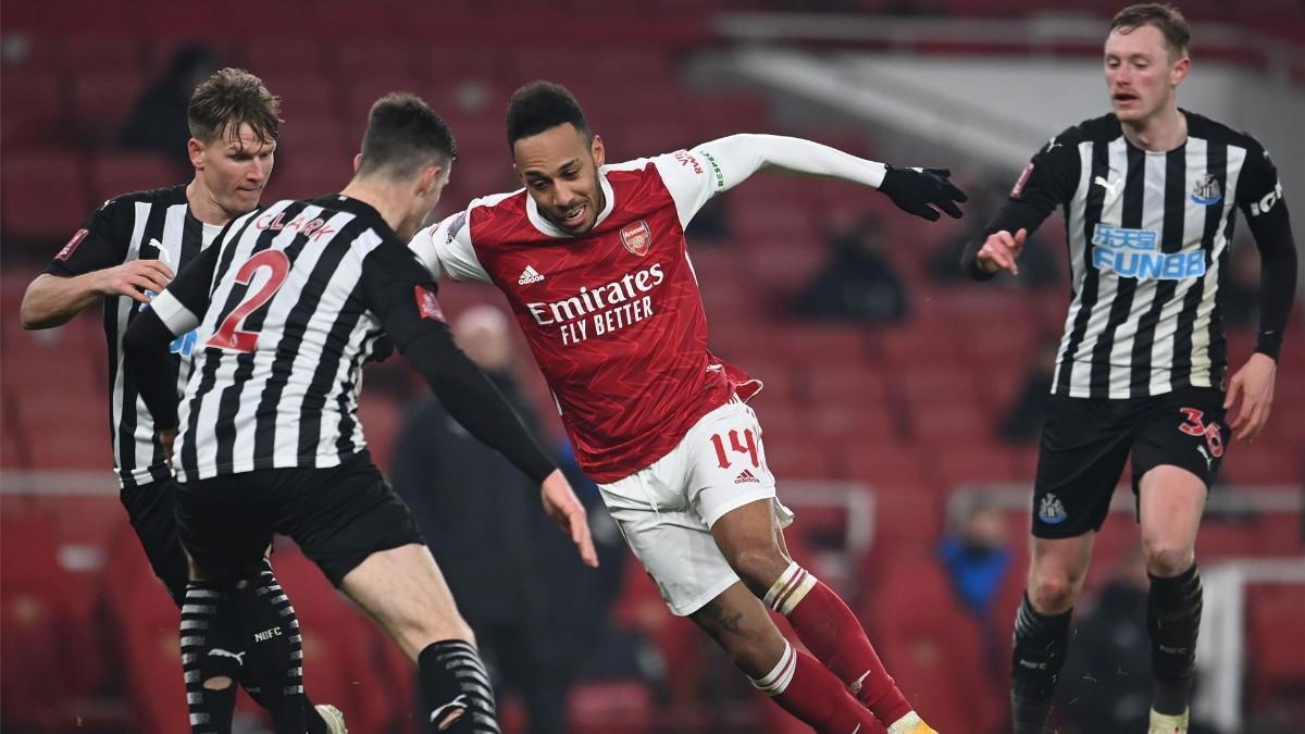 Arsenal y Newcastle se enfrentaron en FA Cup el 9 de enero