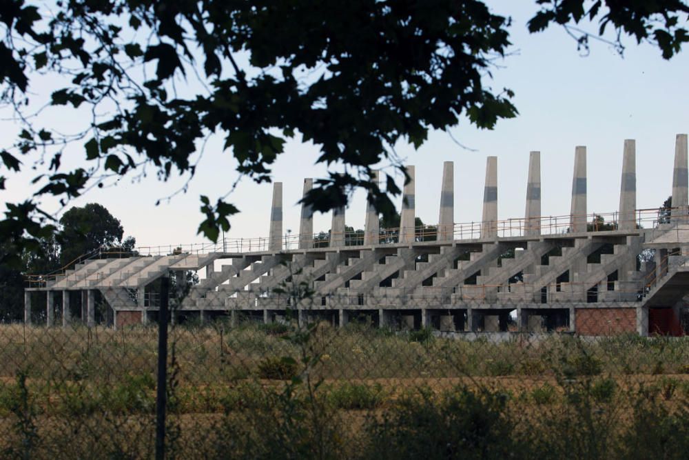 Arraijanal: Las obras abandonadas de la Academia del Málaga CF