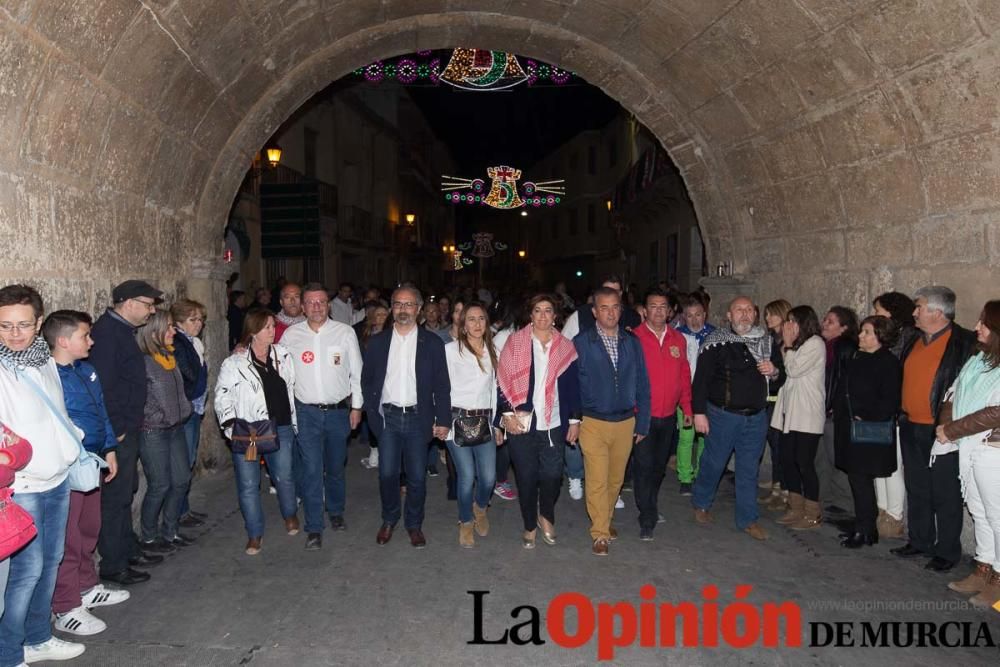 Entrada de bandas en Caravaca