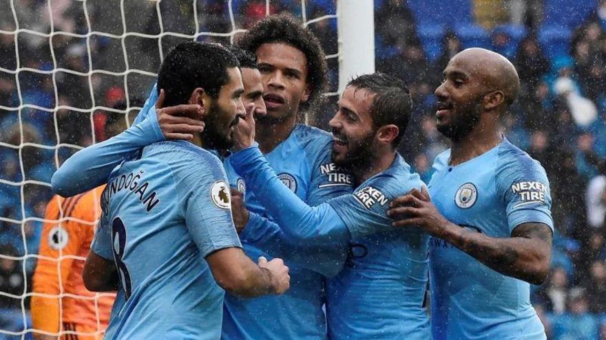 El City de Guardiola se da un festín en Cardiff (0-5)