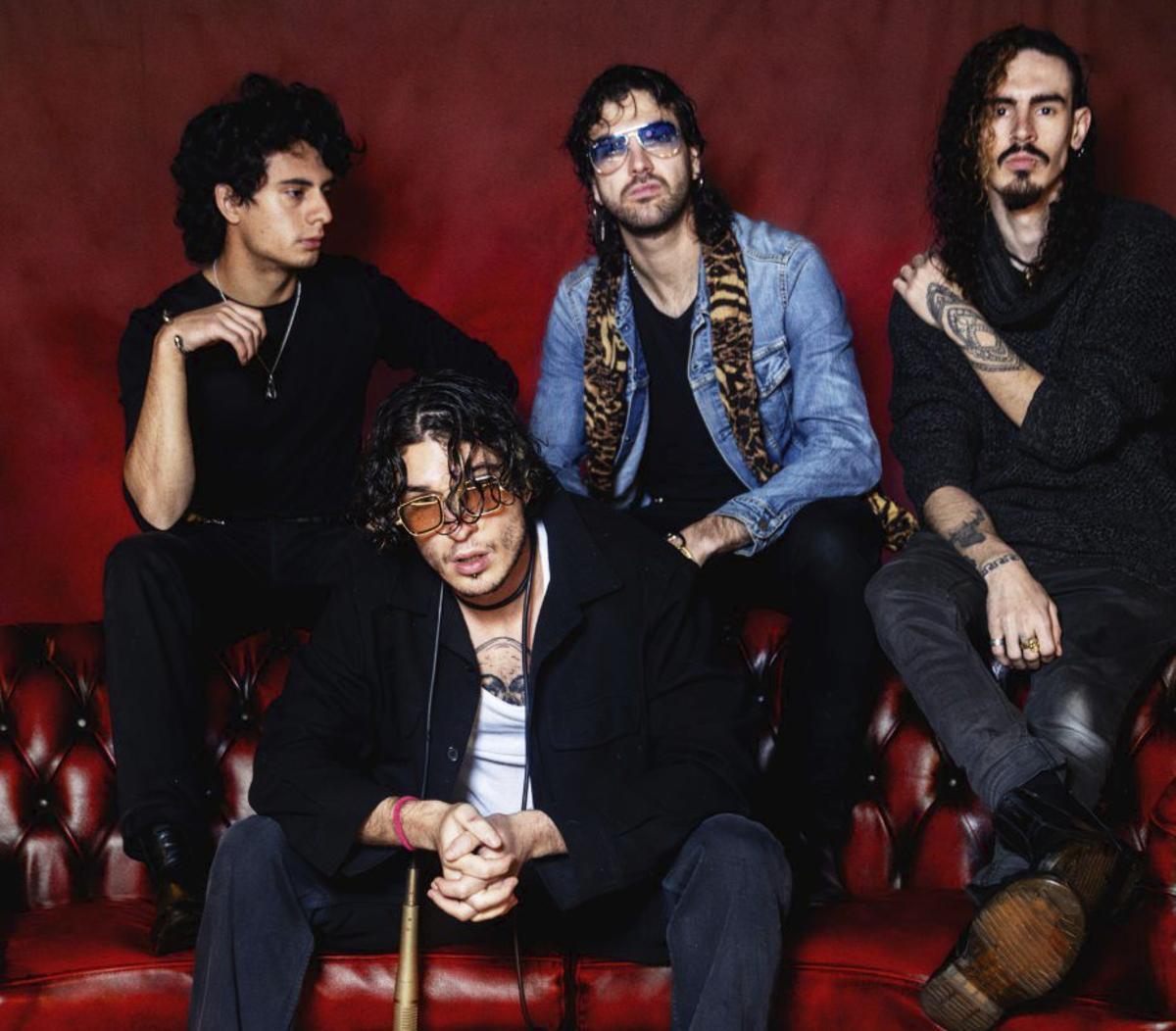 Integrantes de la banda Ultraligera.