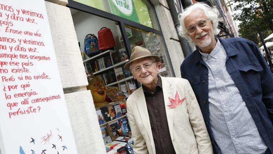 Encuentro literario entre Antonio García y Paco Abril | ÁNGEL GONZÁLEZ