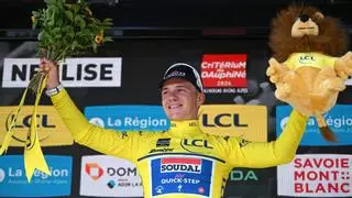 Clasificación de etapa y general del Dauphiné 2024