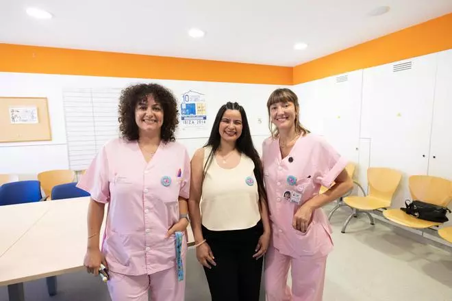 El área de donación de leche materna en el Hospital de Can Misses de Ibiza, en imágenes