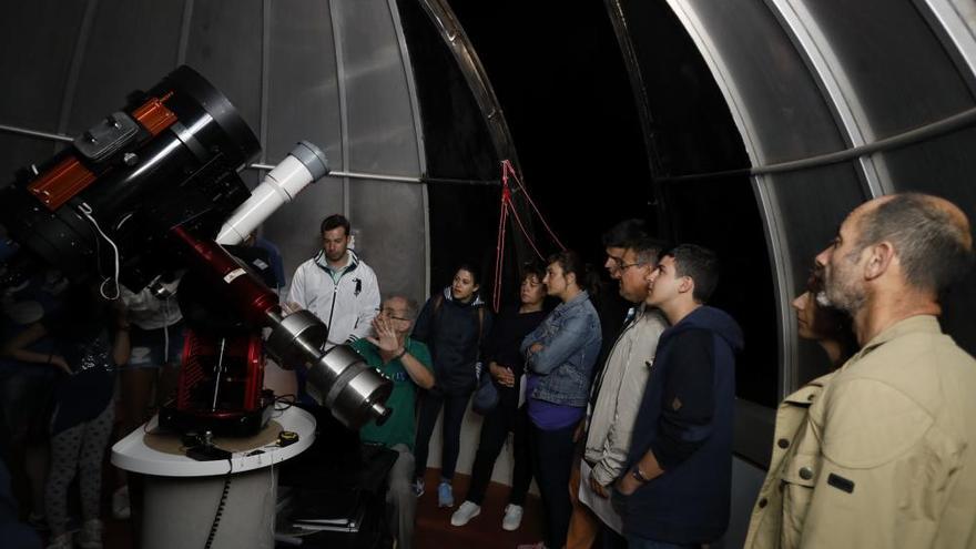 Cita en el Observatorio del Monte Deva por las lágrimas de San Lorenzo