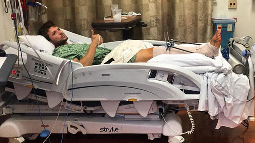 Ryan Phillippe, hospitalizado tras sufrir un accidente en el rodaje de &#039;Shooter&#039;