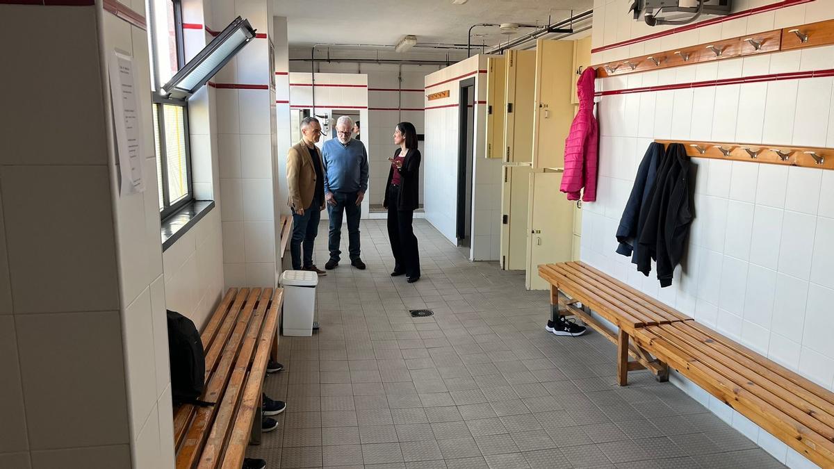 La visita del Alcalde a las instalaciones.