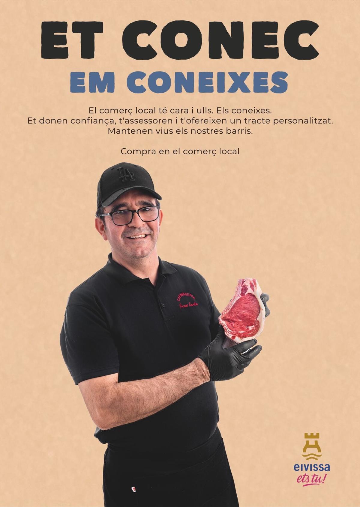 Juan Carlos, carnicero del Mercat Nou