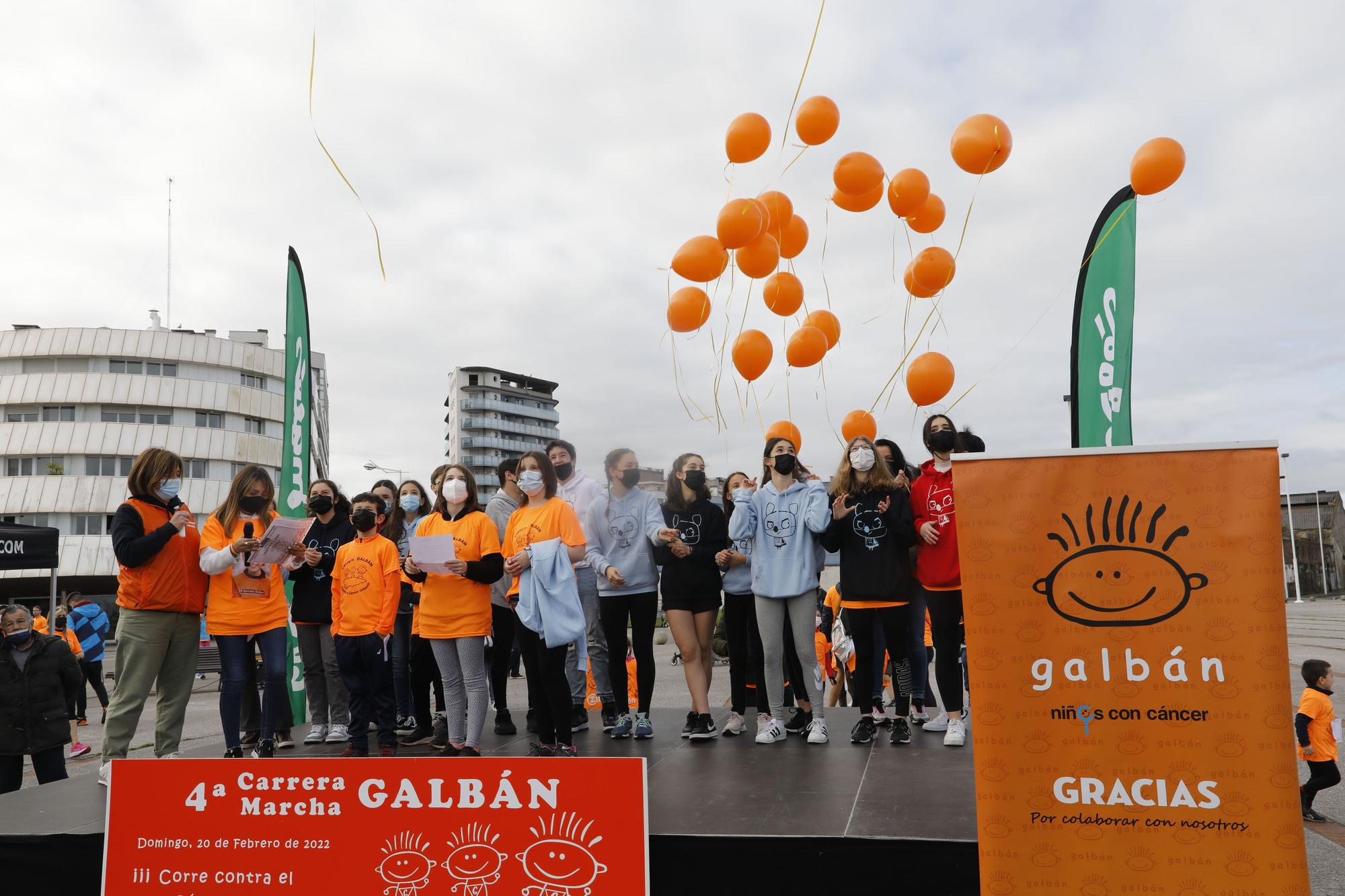 Carrera solidaria de Galbán en Gijón