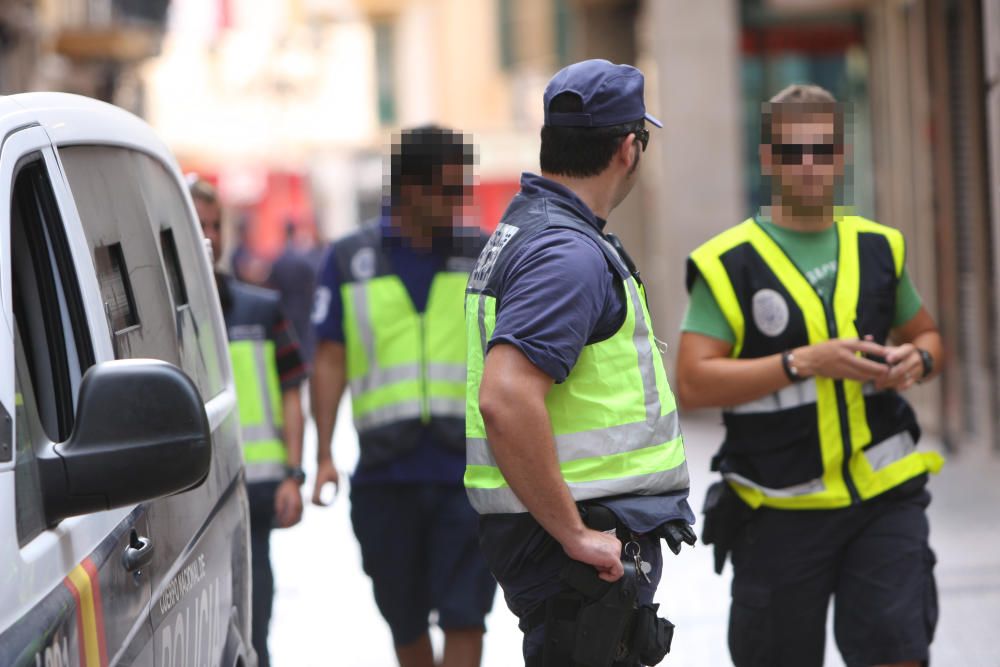 La última bomba de ETA estalló en la Plaza Mayor de Palma