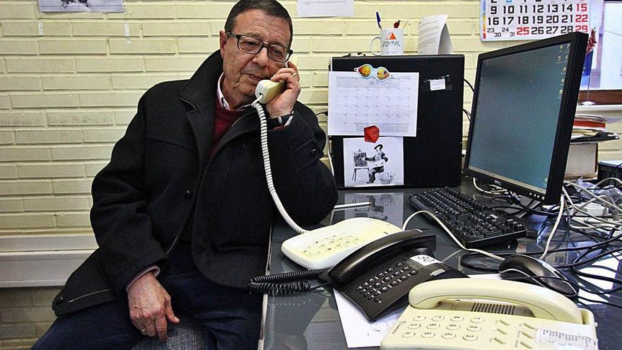 Emiliano Acevedo, delegado del Teléfono de la Esperanza en Zamora