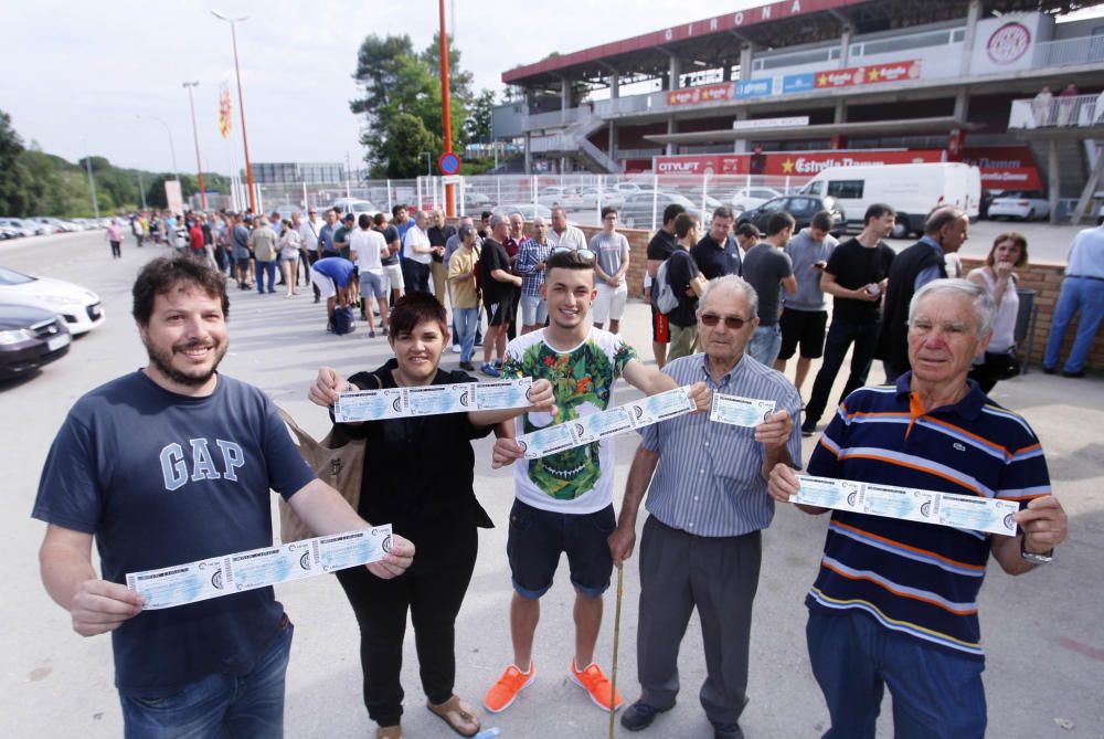 Cues a Montilivi per aconseguir entrades pel Girona-Osasuna