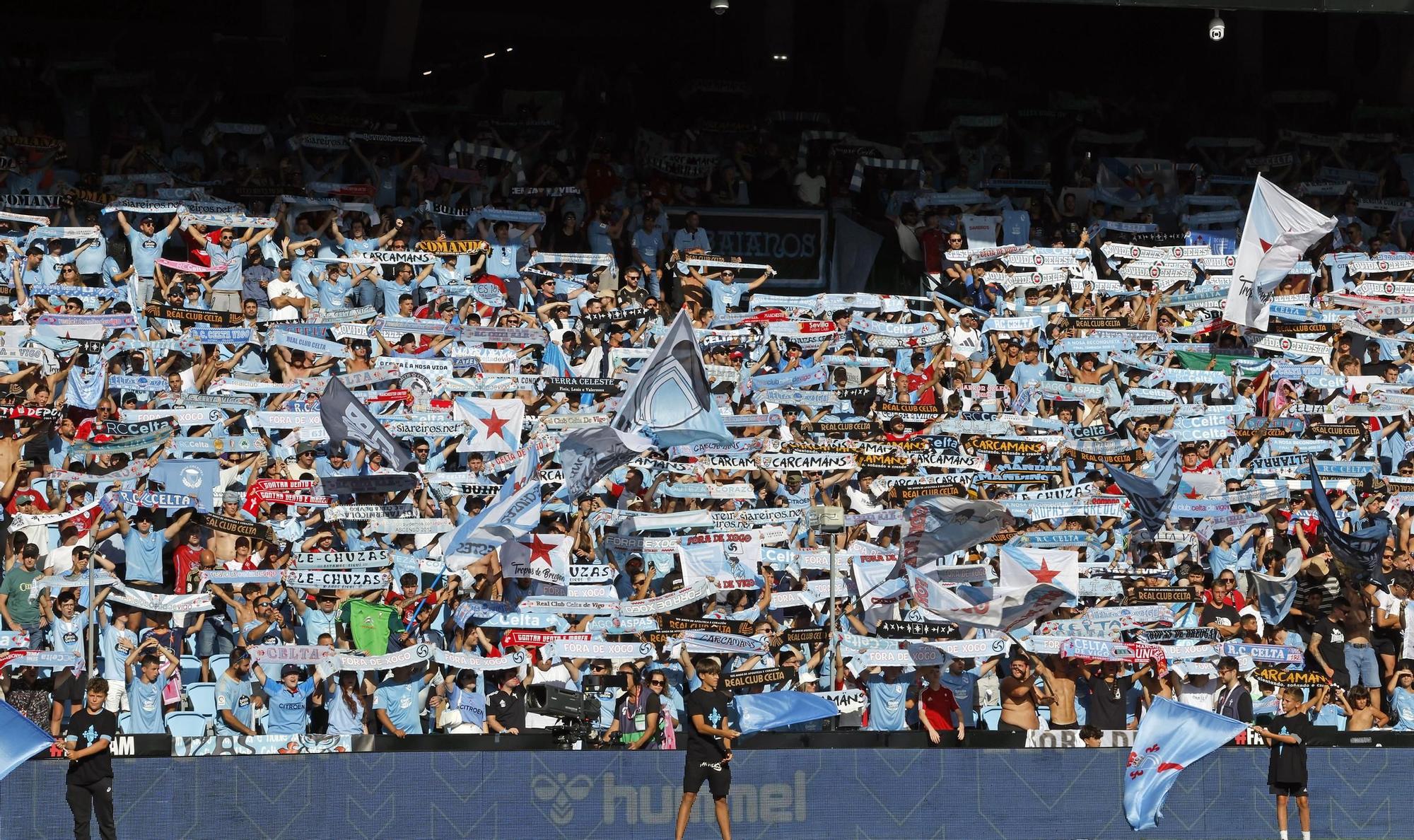 Las mejores fotografías del estreno liguero con victoria del Celta ante el Alavés