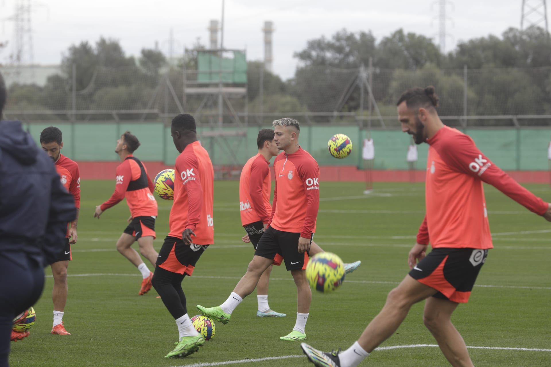 El Mallorca regresa al trabajo tras el parón