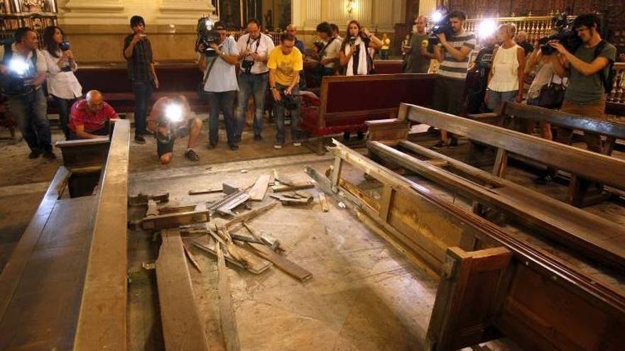 La policía detiene a varios anarquistas que participaron en el atentado de la Basílica del Pilar