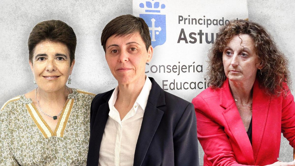 Dolores Busto, Paula Fernández y Eva Ledo