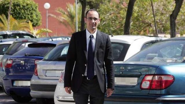 El investigador del centro Crímina, José Eugenio Medina, ayer en la UMH de Elche.