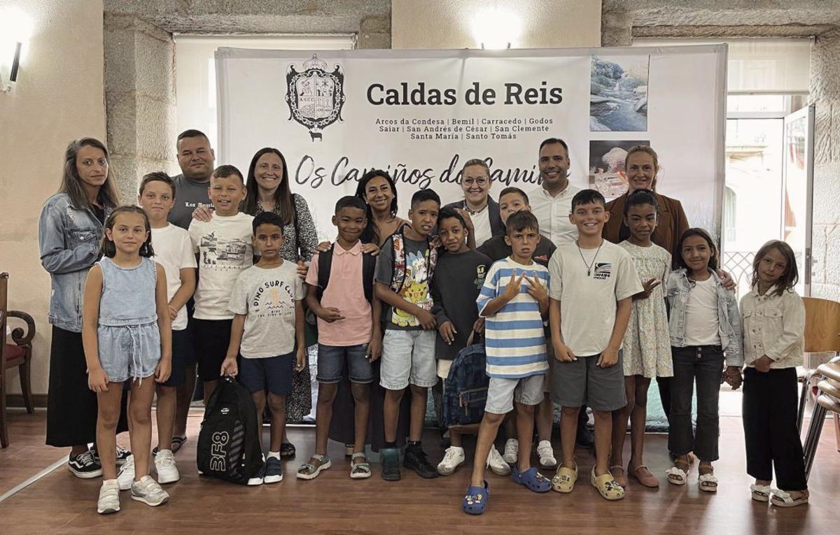 La llegada de los saharauis, el verano pasado. |  FdV