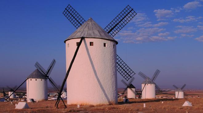 Los imponentes molinos de Campo de Criptana