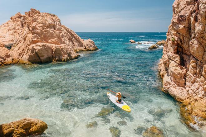 Paddle surf en el paraíso (Los Cabos, México)