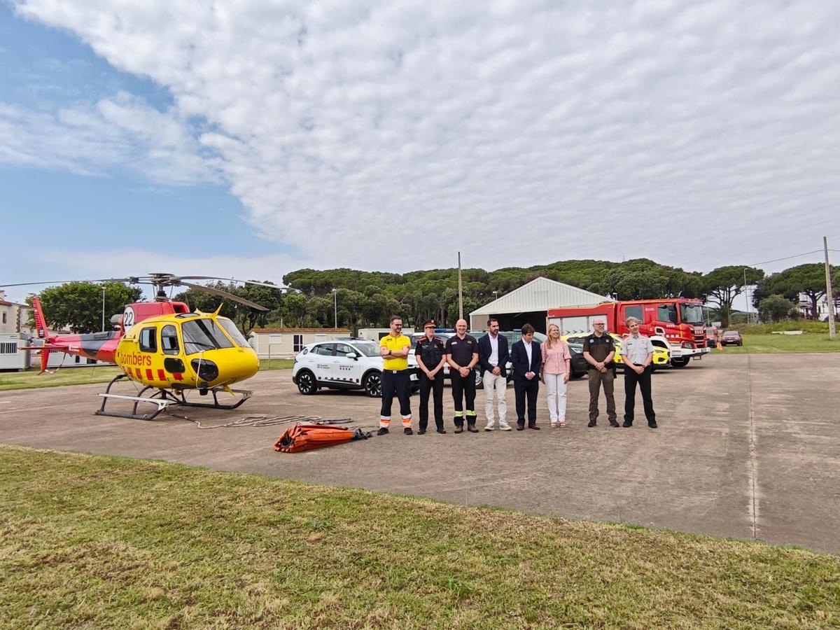 Les imatges de la presentació de la campanya forestal