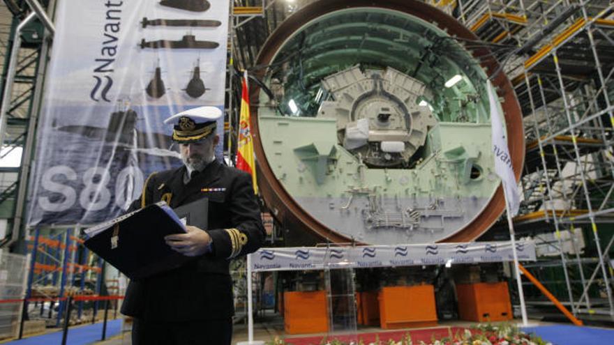 El submarino S-80 se alargará siete metros para solucionar sus problemas de sobrepeso