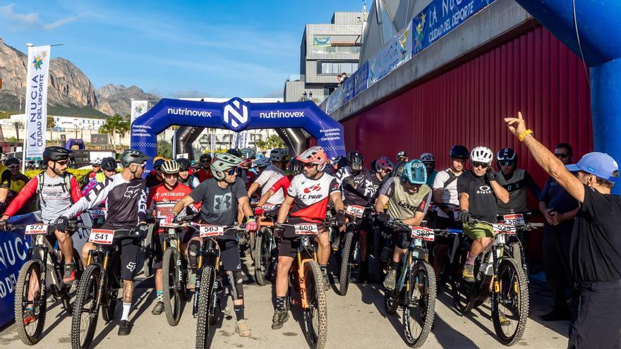 Alice Pirard y el olímpico David Valero fueron los más rápidos en la XXIII Marcha de Bicis de Montaña de La Nucía