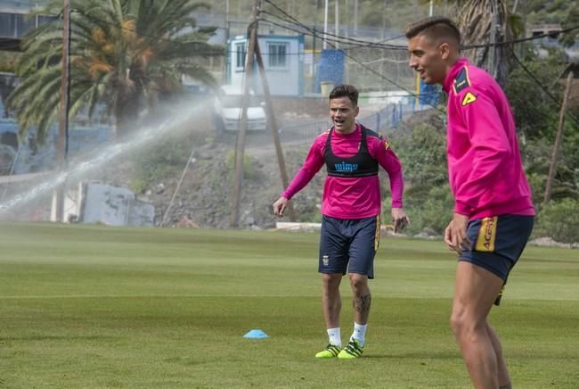 Entrenamiento de la UD Las Palmas