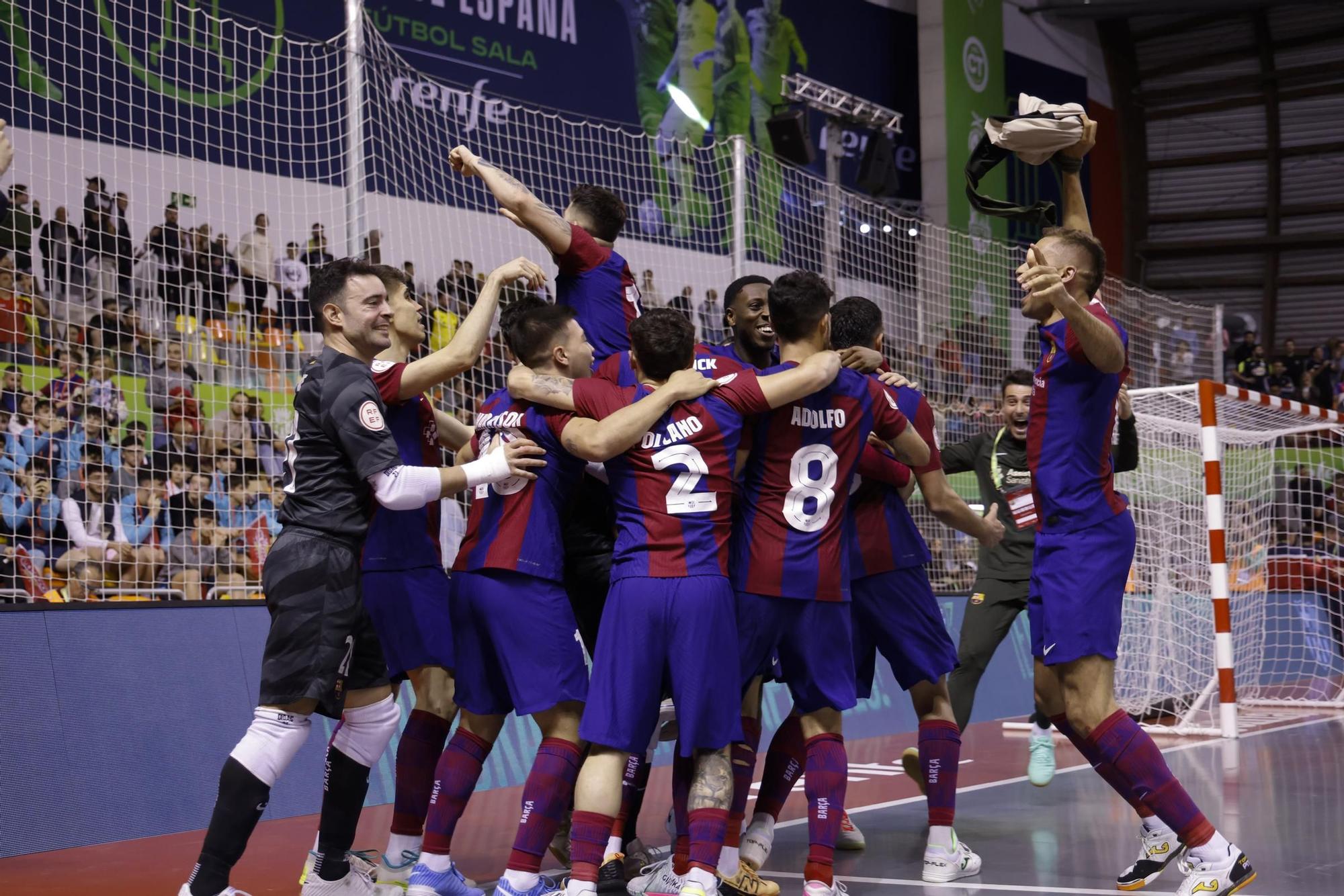 ElPozo Murcia - FC Barcelona, final de la Copa de España de fútbol sala