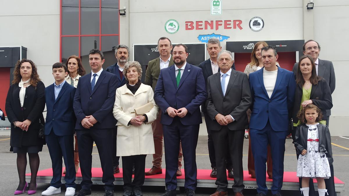 En imágenes: la inauguración de la gran planta cárnica de Benfer en Grado