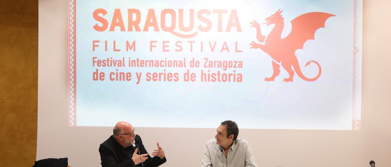 El director Agustí Villaronga ha protagonizado este viernes la última mesa redonda del Saraqusta Film Festival.