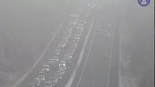 Un nuevo accidente en el túnel de Güímar provoca larguísimas colas en la autopista TF-1