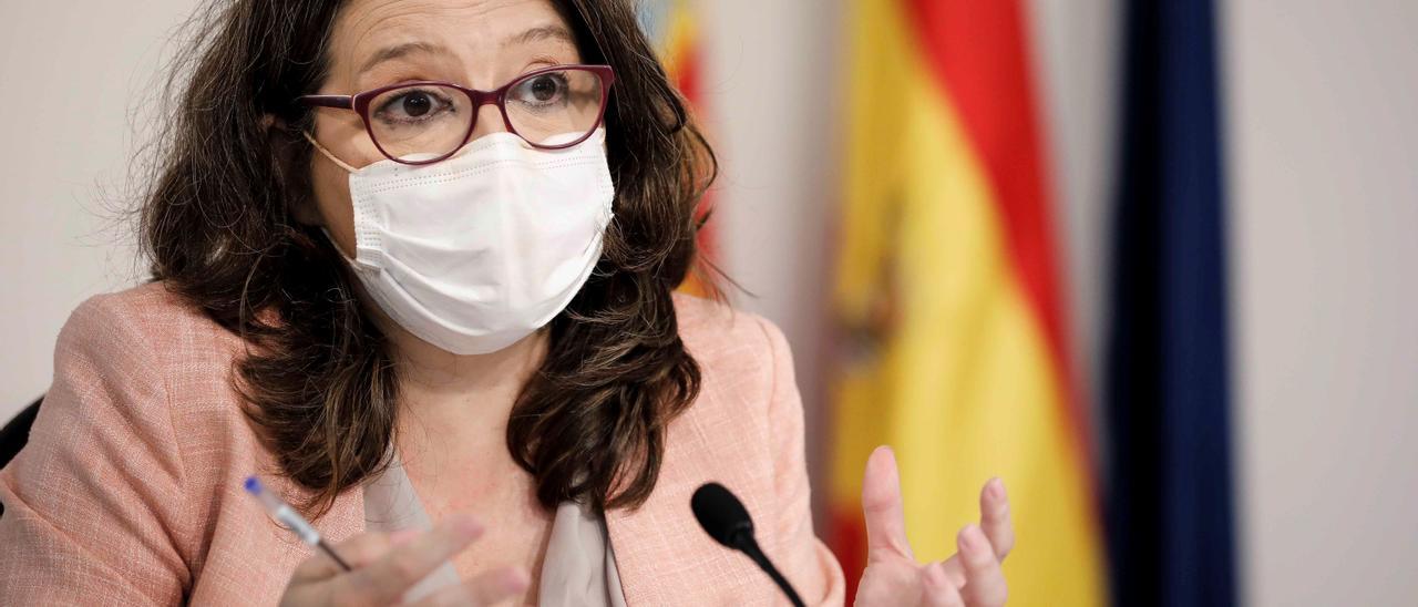 La vicepresidenta del Consell, Mónica Oltra