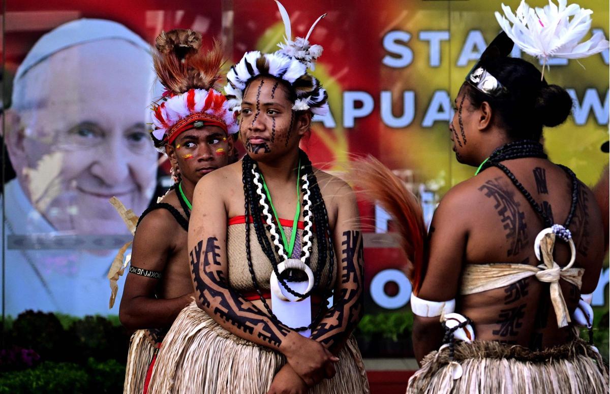 El Papa Francisco visita Papúa Nueva Guinea