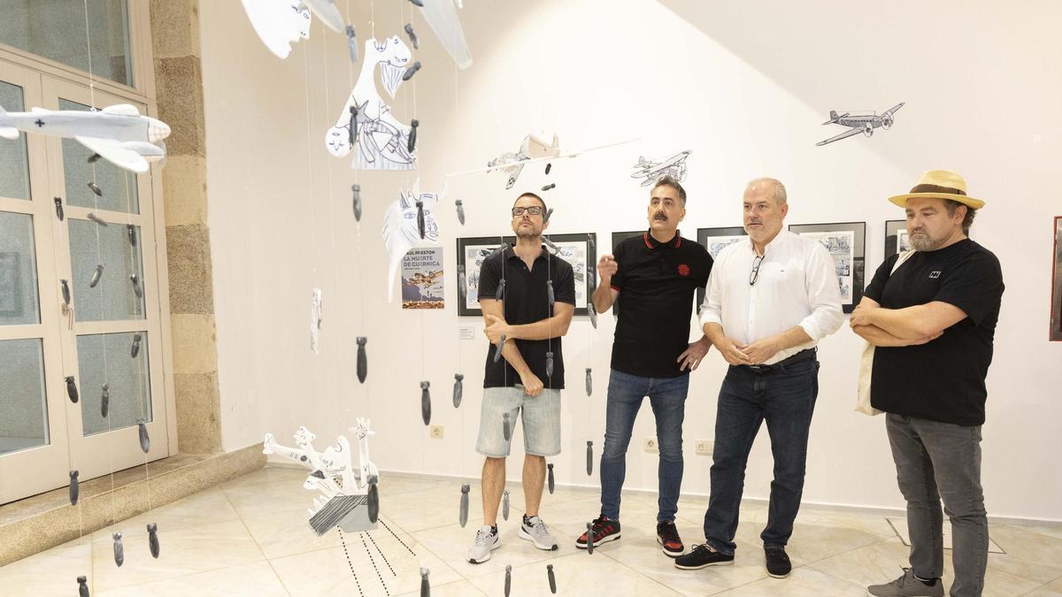 Muestra sobre la Guerra Civil española en Viñetas desde o Atlántico.