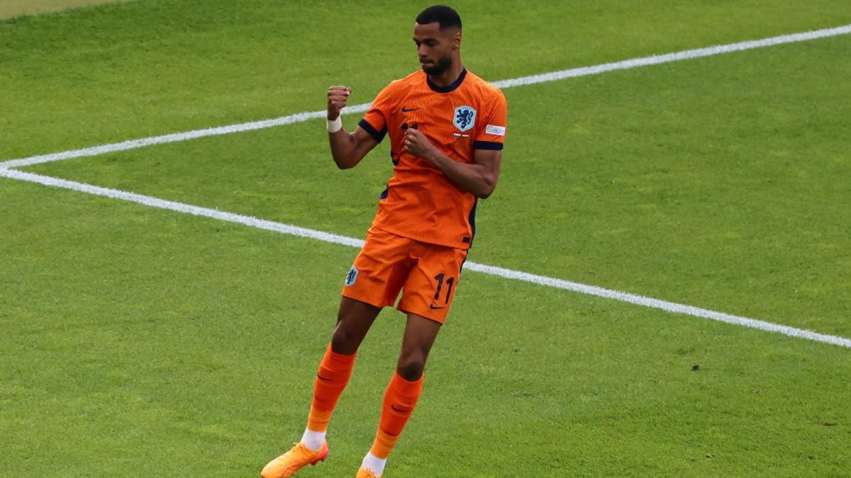 Gakpo, delantero de los Países Bajos