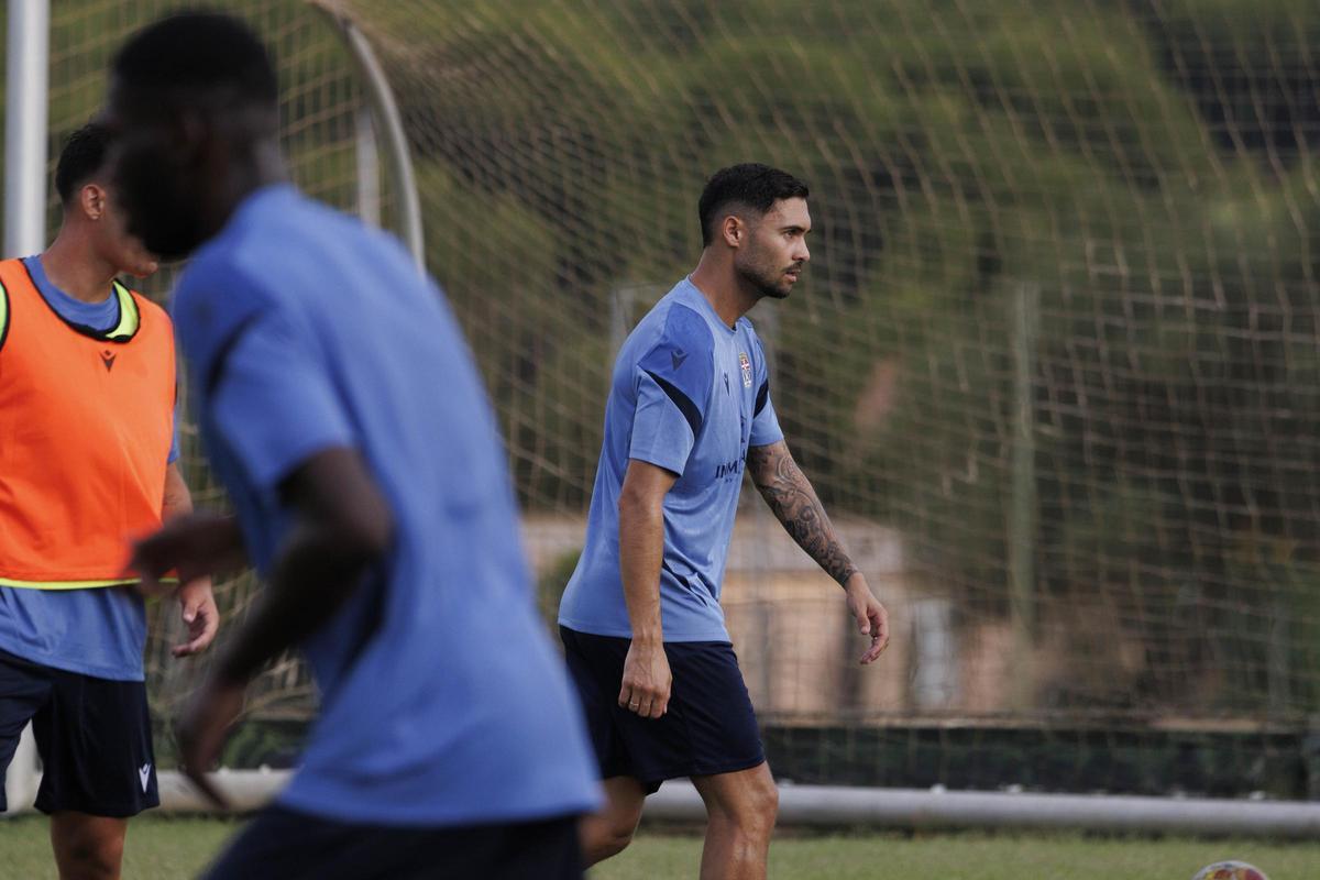 Benito Ramírez, autor del único gol del Cartagena en pretemporada