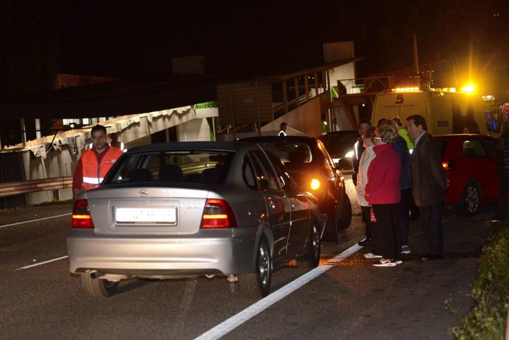 Accidente en el Corredor del Nalón