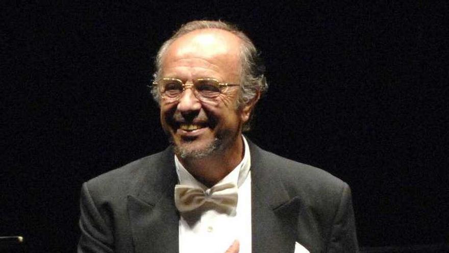 Leo Nucci, durante un concierto en A Coruña.