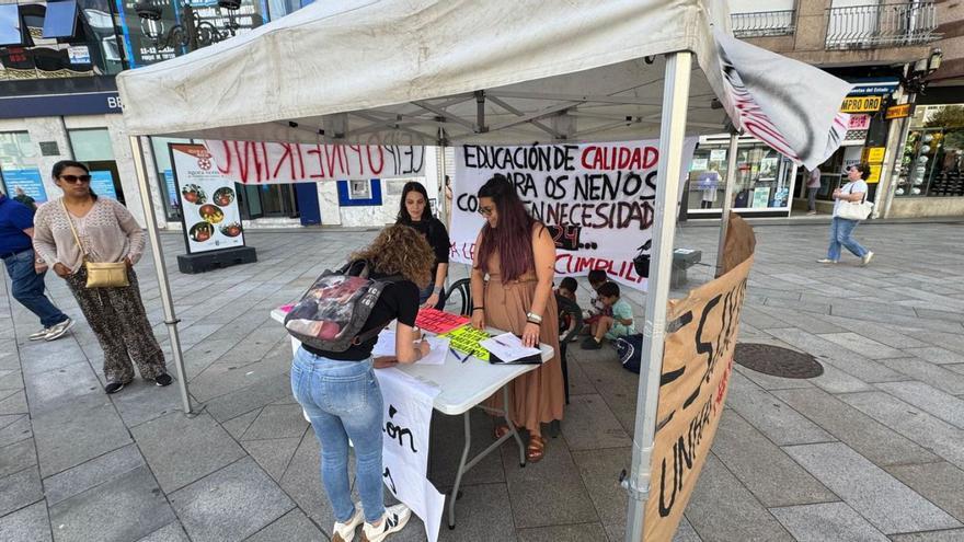 El CEIP O Piñeiriño recaba apoyos para desdoblar un curso | FDV