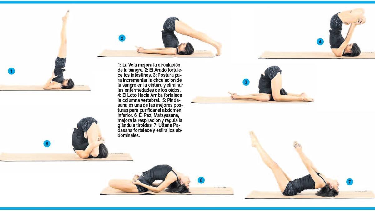 Las 10 posturas de yoga más practicadas en España y sus beneficios