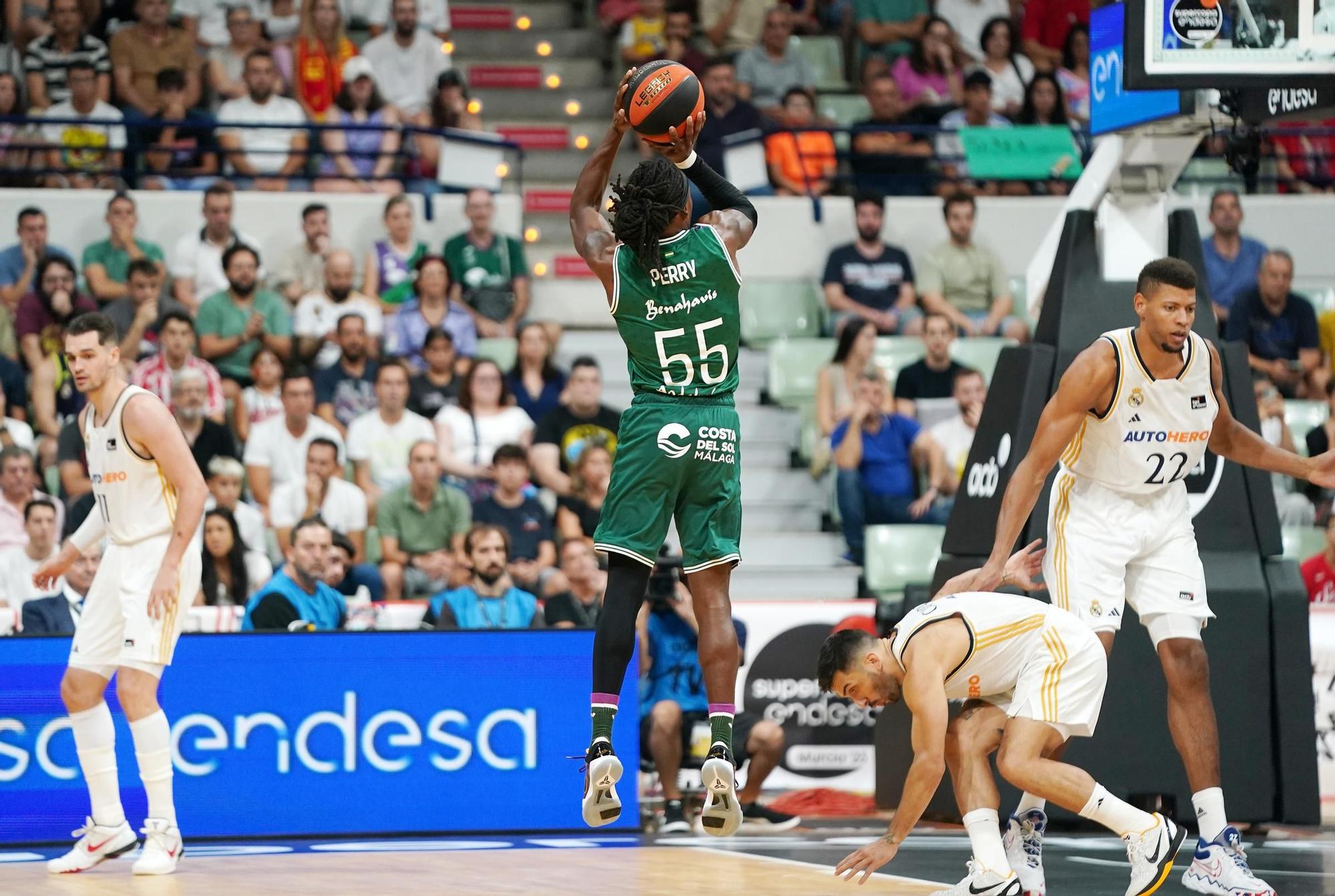 Unicaja - Madrid, final de la Supercopa Endesa 2023