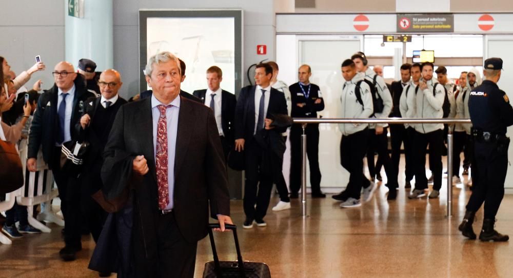 El Real Madrid llega a Vigo