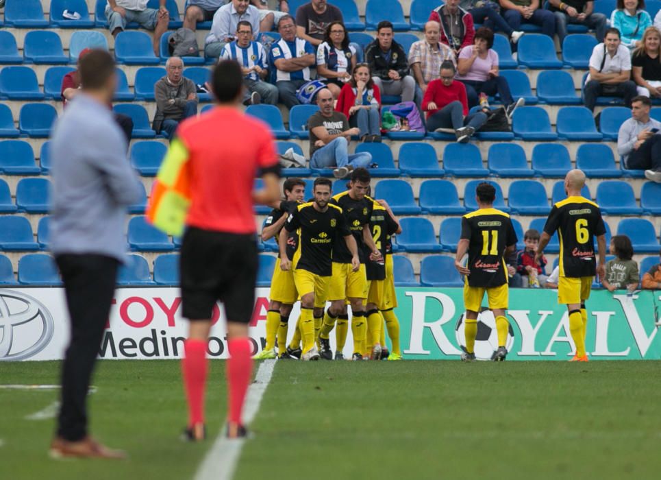 Batacazo del Hércules ante el recién ascendido Prat tras regalar la primera parte y desperdiciar ocasiones claras en la segunda.