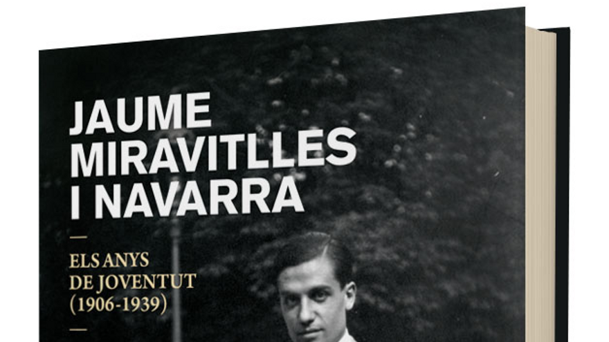 Caràtula del llibre sobre Jaume Miravitlles.