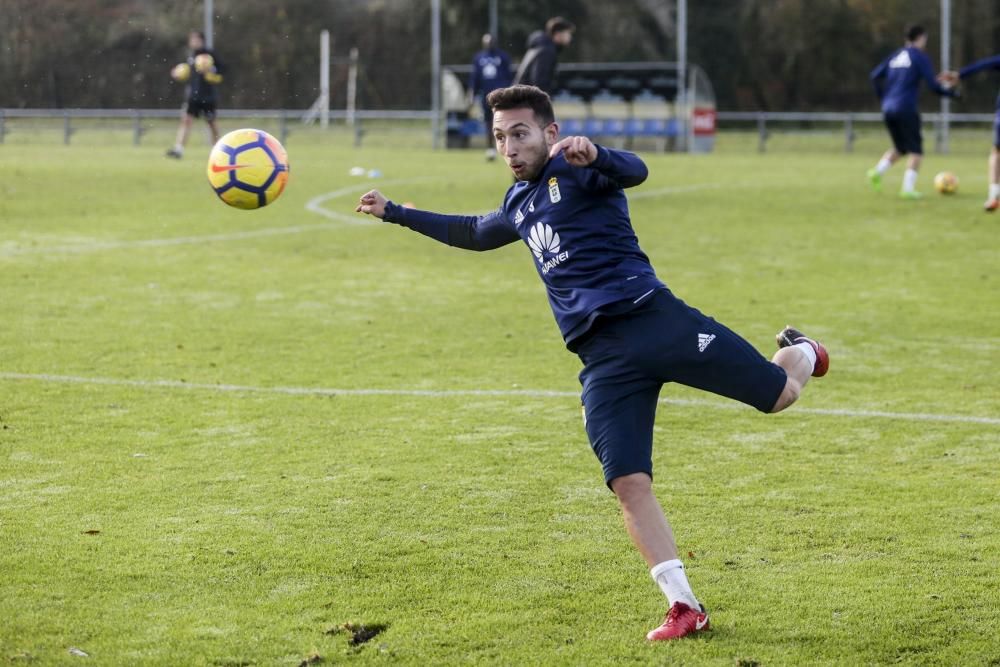 Entrenamiento del Real Oviedo