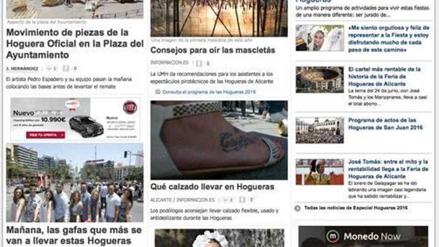 Fotos, vídeos y un «time lapse» de la Hoguera Oficial en informacion.es