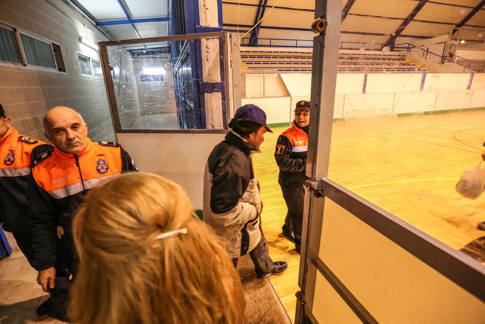 Albergue de sin techo habilitado por Torrevieja